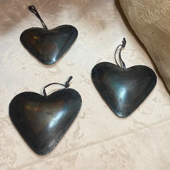 Handmade 3D Metal Hearts — Great Valentine Gift! - Picture 1 of 2
